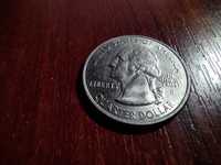 Монеты иностранные (США, Англия, Словения), немного