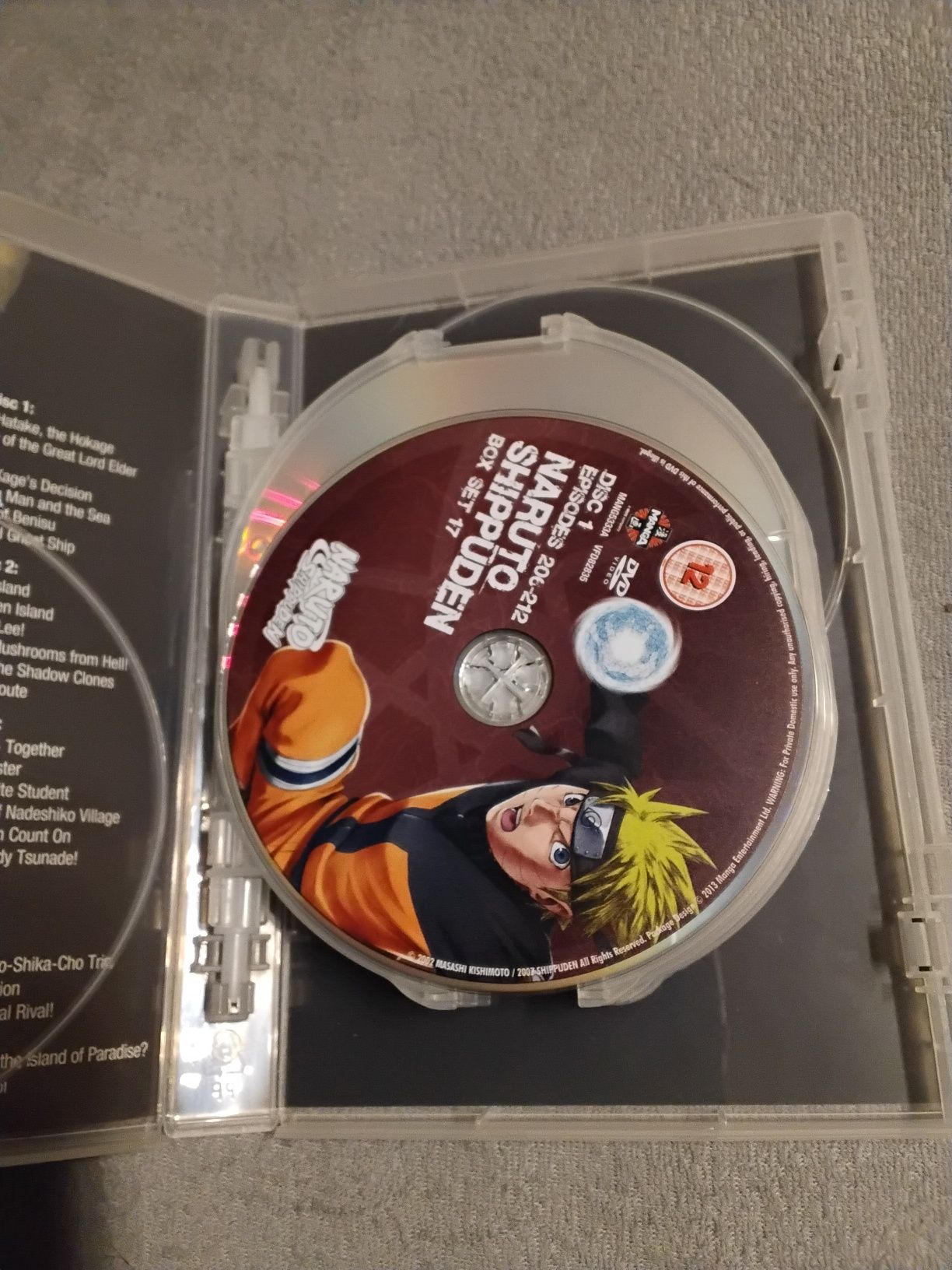 DVD Naruto shippuden complete sezon 5