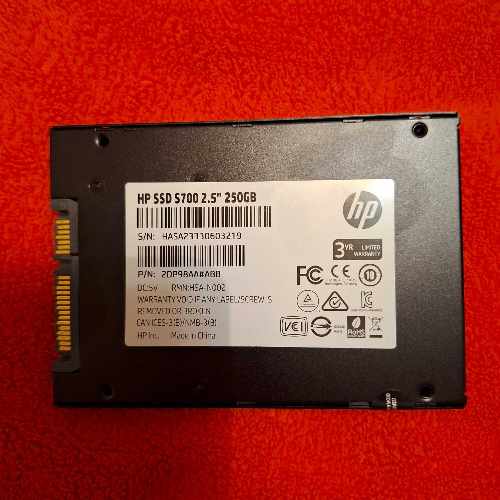 hp ssd s700 2.5 250 gb