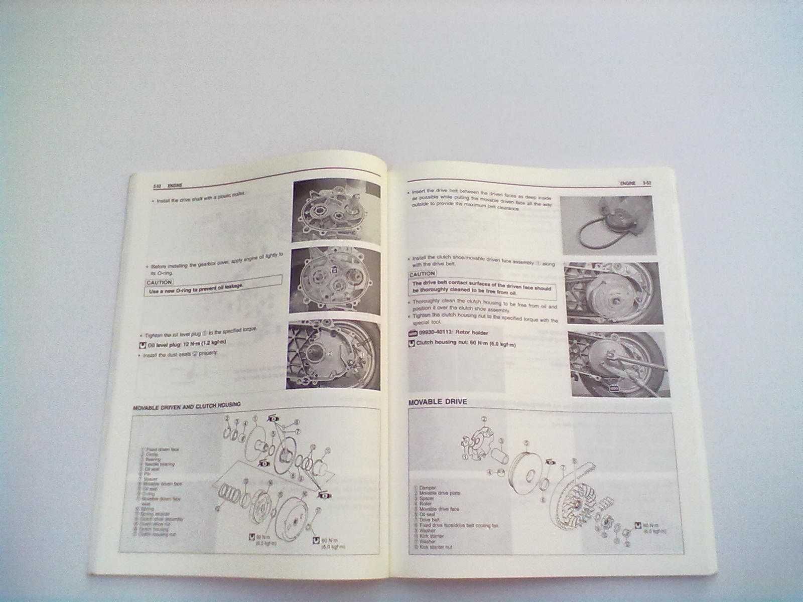 Manual Técnico Oficial Suzuki UE 125CT-150CT