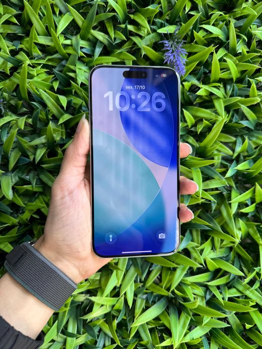 Apple iPhone 15 Pro Max 256GB Branco Titânio - Loja Ovar