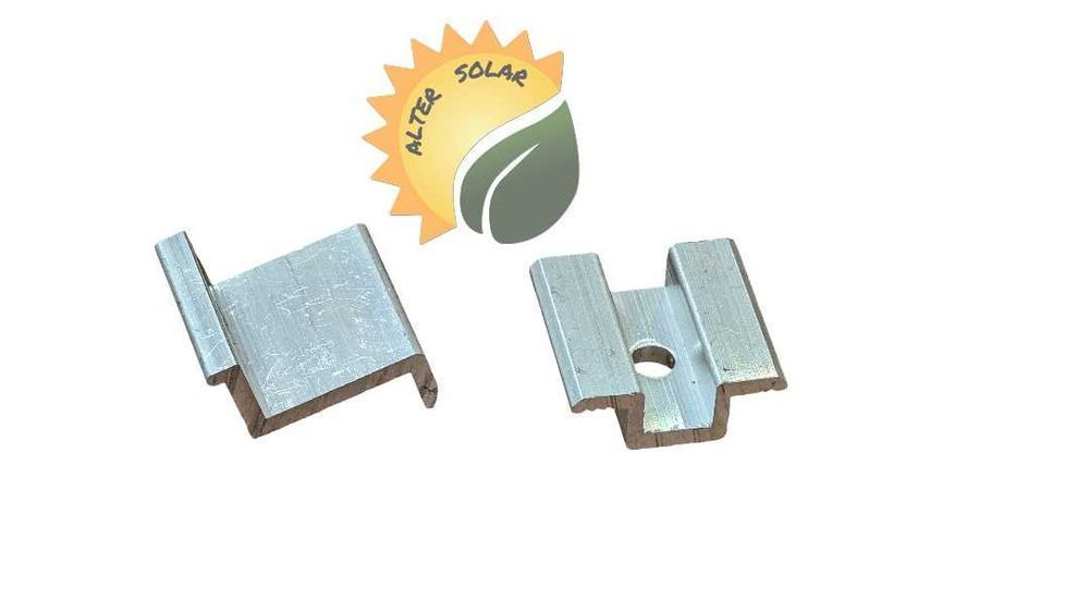 ‼️8.5 грн‼️Притиски для сонячних панелей міжмодульні крайні притиск