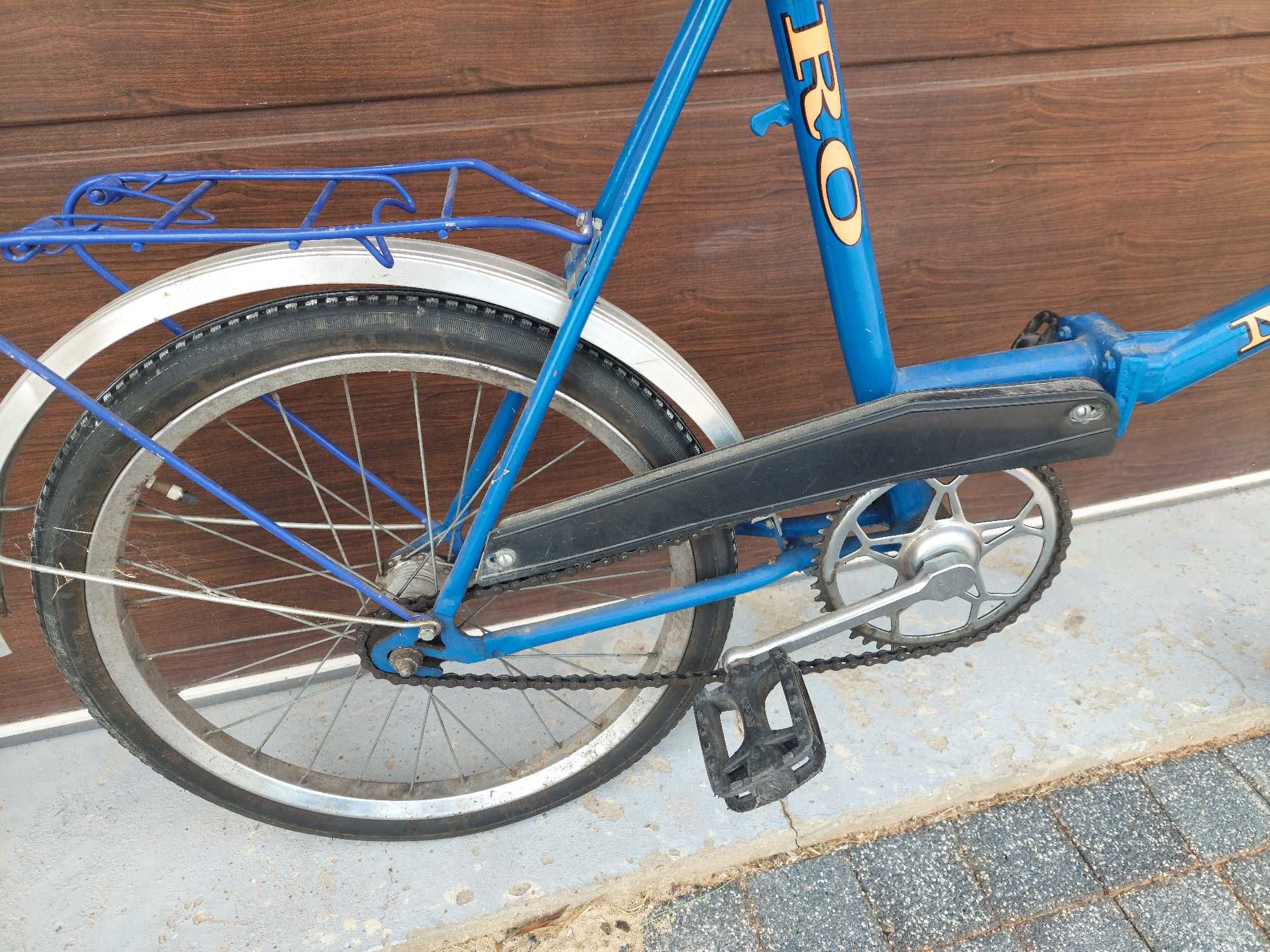 Rower na kołach 20 cali składak po modernizacji