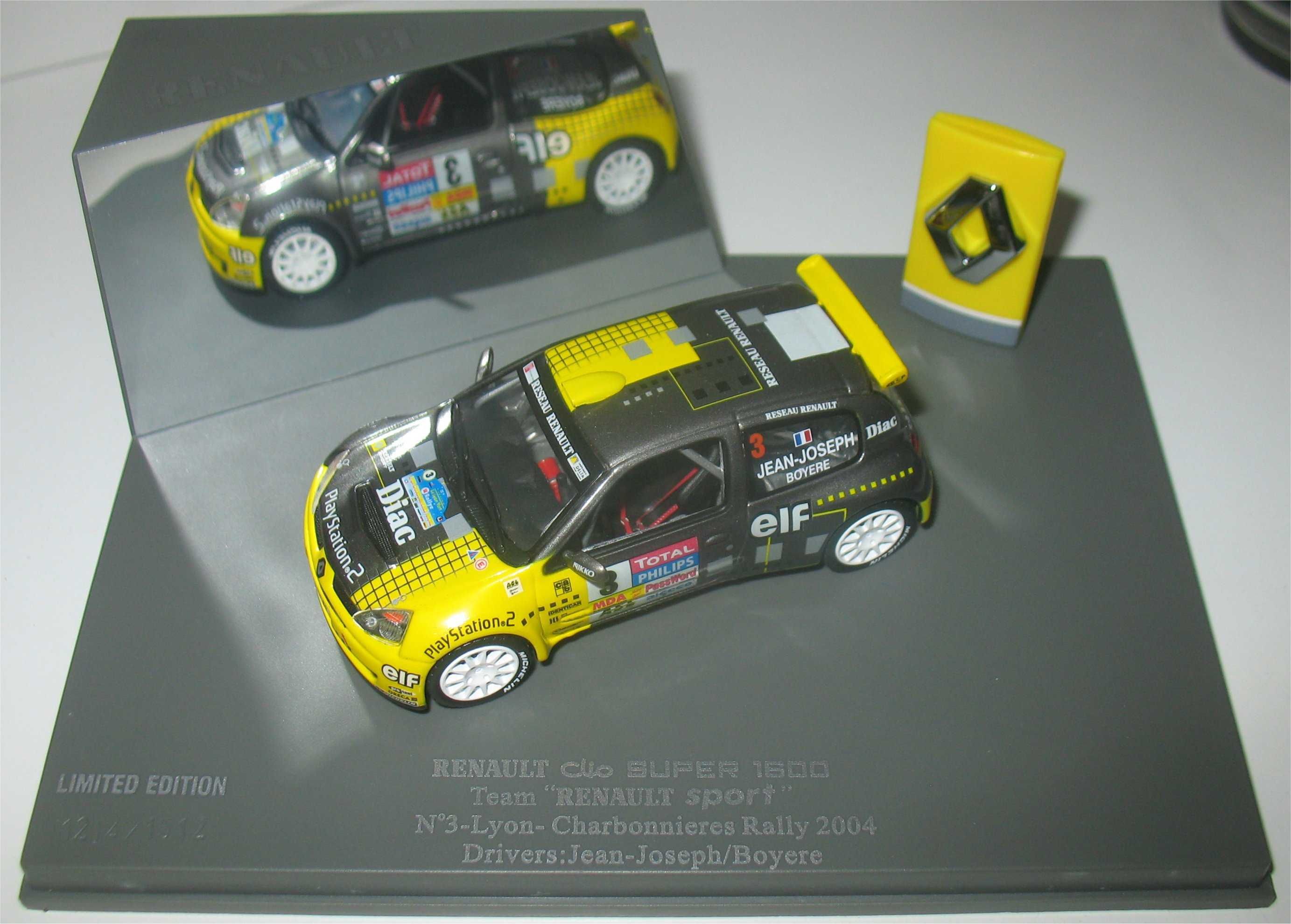 Renault Clio S1600-5º Rally Lyon-Charbonnieres 2004- Simon Jean-Joseph