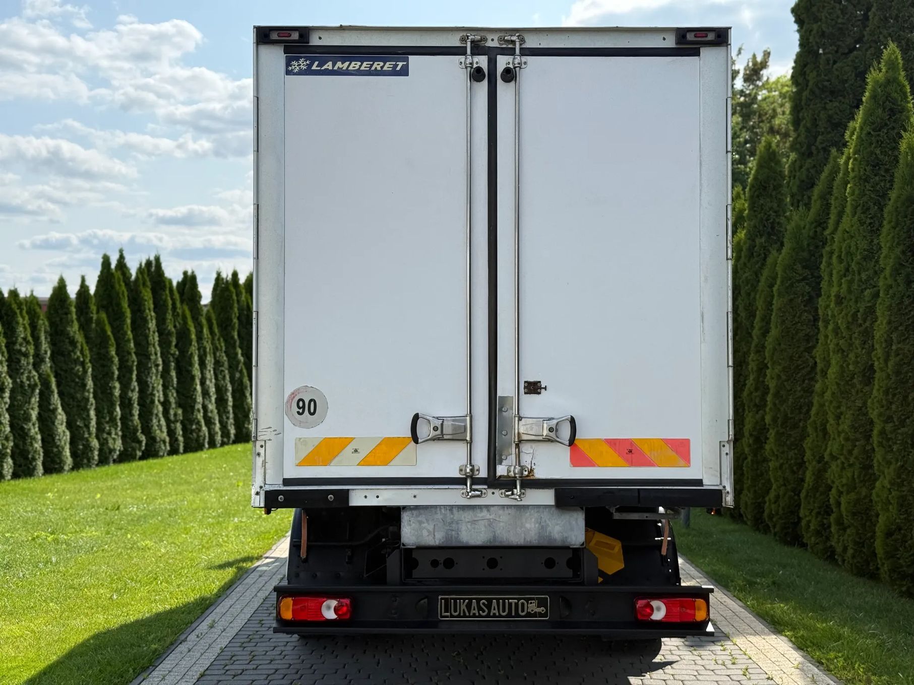 Renault D7.5 MANUAL LAMBERET CARRIER XARIOS 350