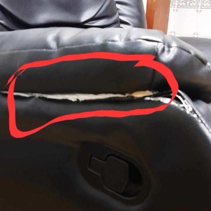 Sofa reclinavel muito confortavel