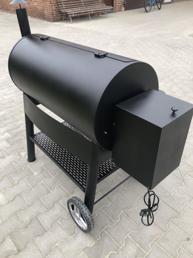 MEGA bardzo duży Grill Smoker Pellet Pelet Schenger