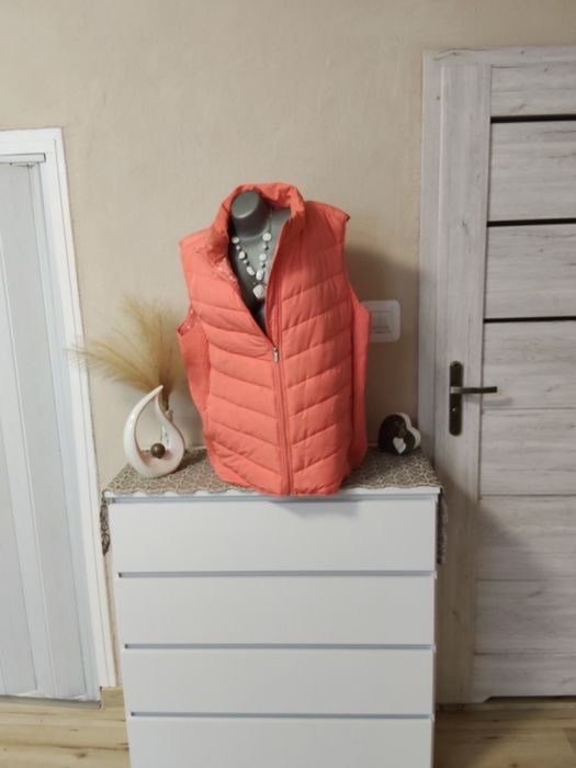 Super bezrękawnik kamizelka pikowana damska 56-58