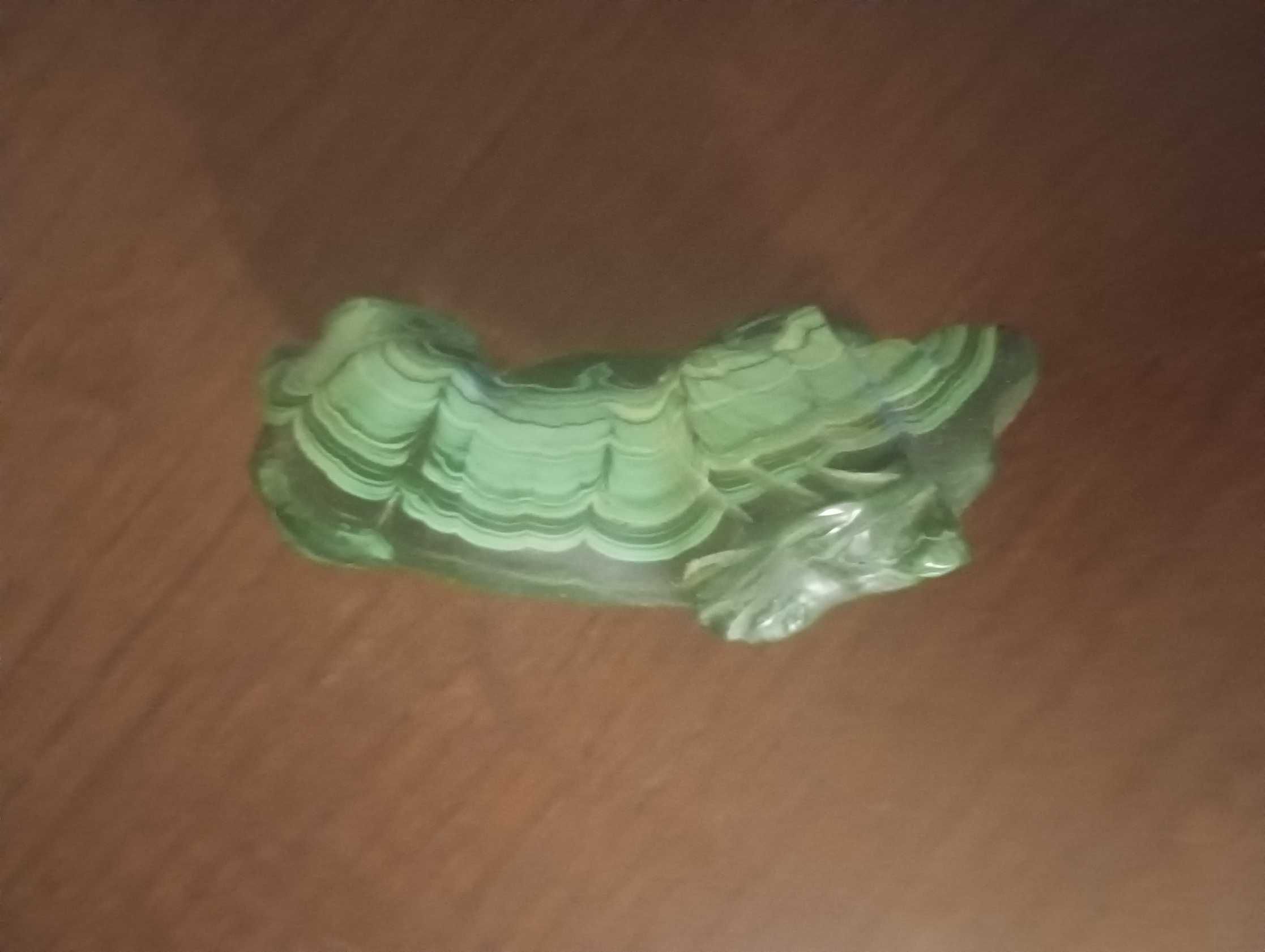 Leão esculpido em malaquite, Arte Africana, não é chines