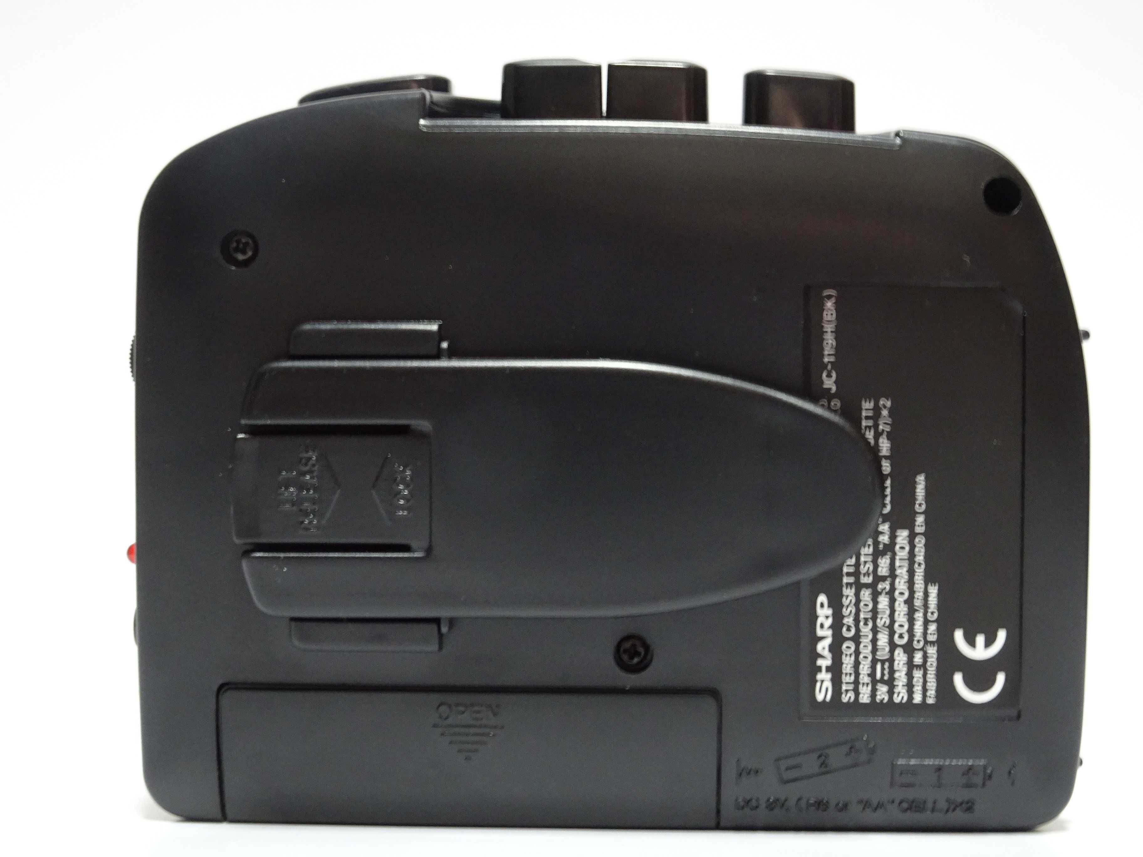 NOWY Walkman SHARP JC-119X(BK) ,Odtwarzacz Kasetowy - 1998r.- OKAZJA !