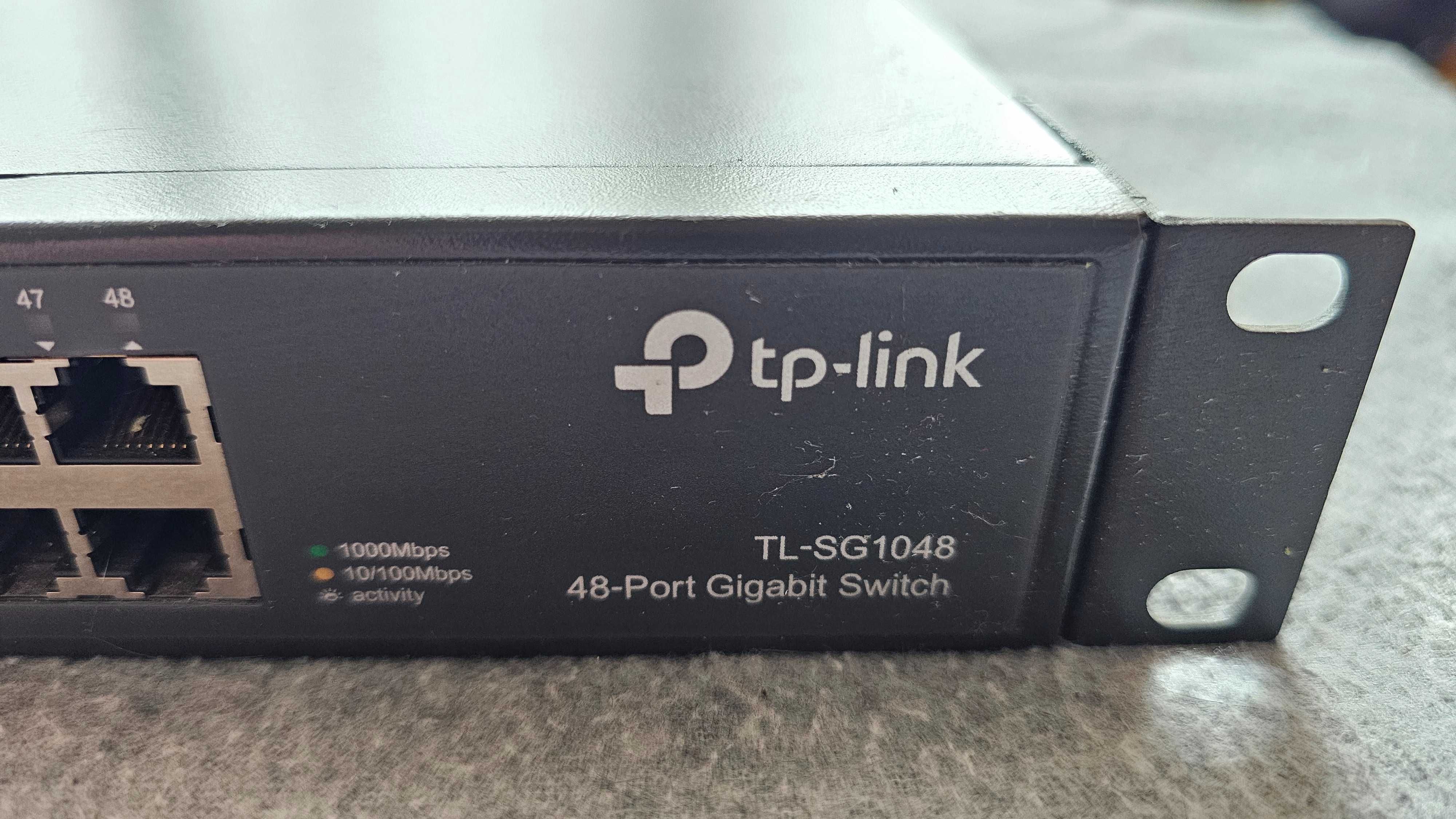 Switch 48 портів  TP-Link TL-SG1048  Gigabit Internet