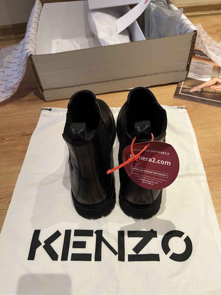 Nowe sztyblety Kenzo 43 boots