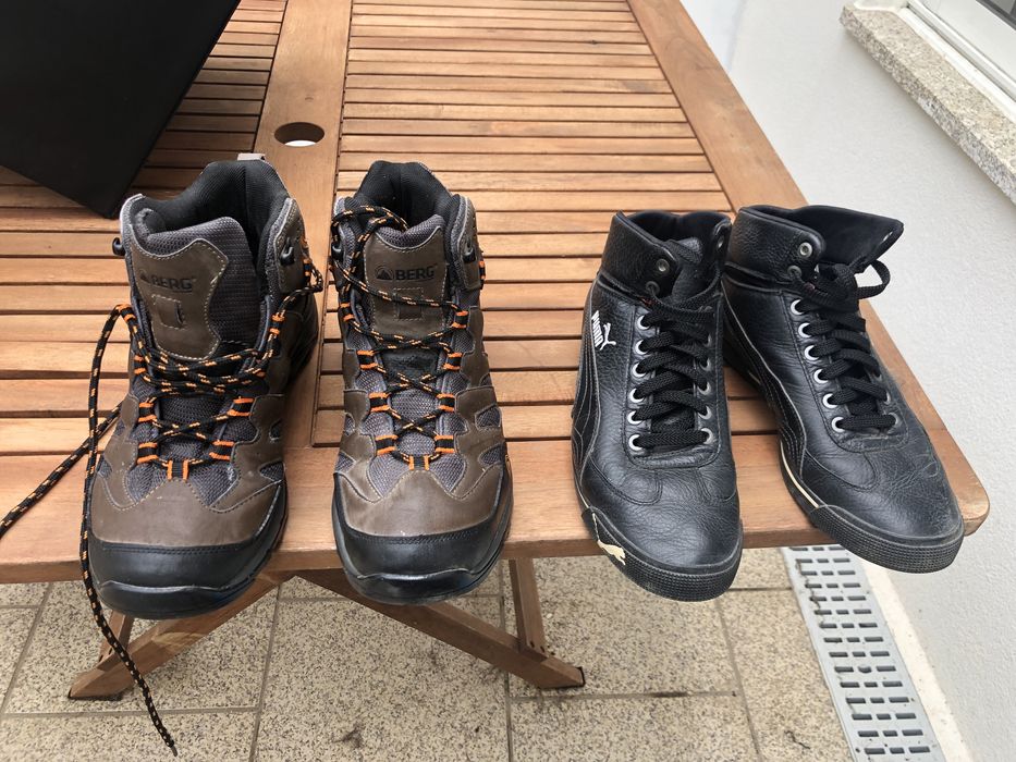 botas de montanha homem