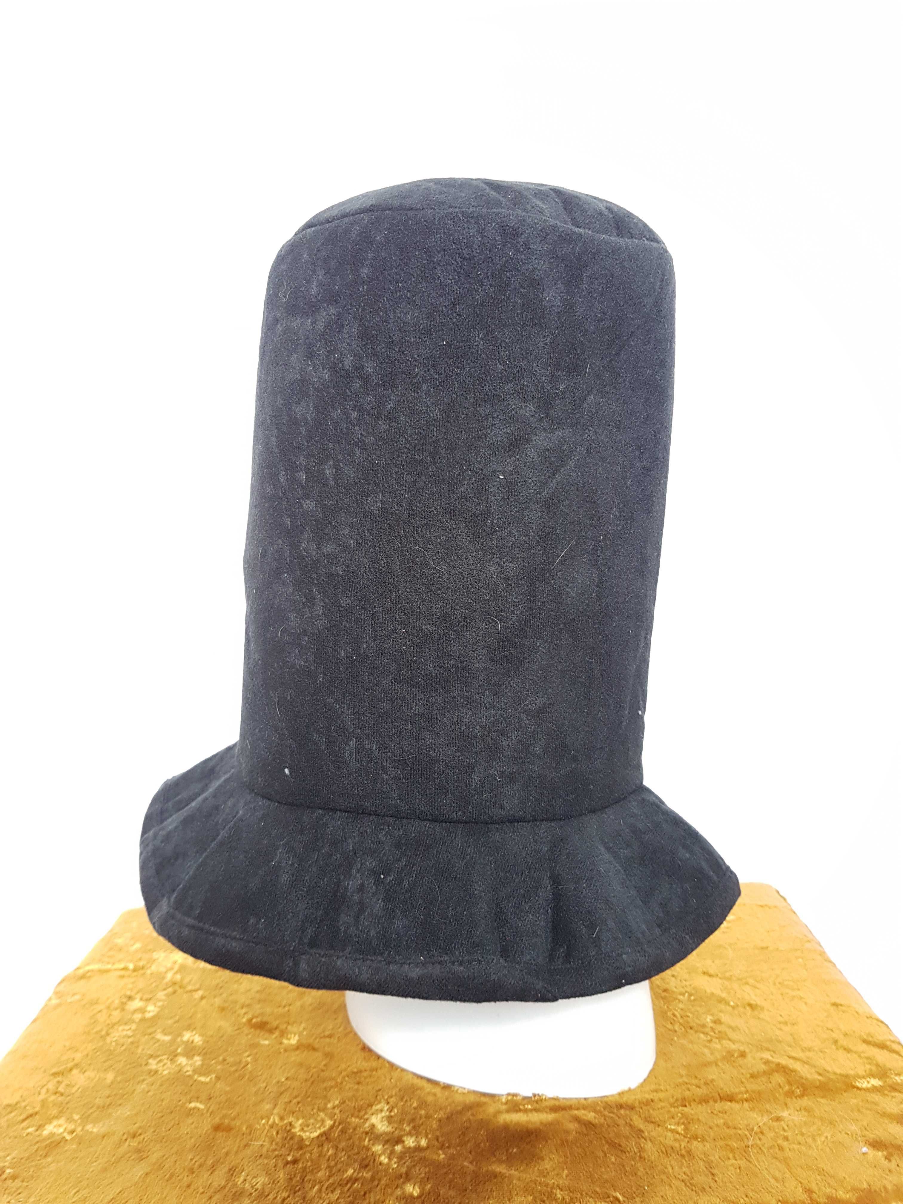 Wysoki czarny kapelusz cylinder A2343