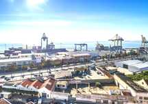 Lisboa, terreno de 1.372 m2, frente-rio, na Avenida Infante D. Henriqu