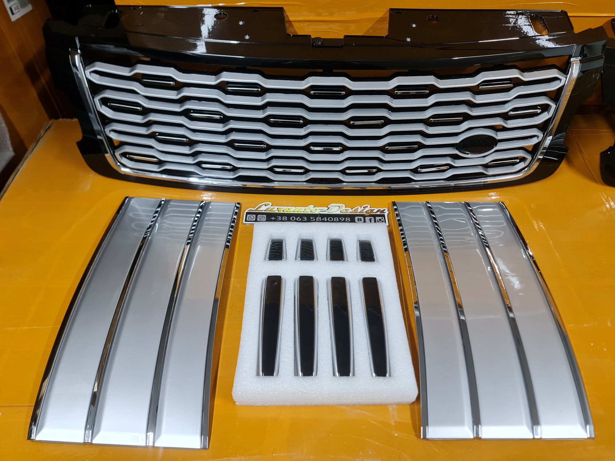 Range Rover Vogue решетка радиатора жабры ручки SV Автобиографи