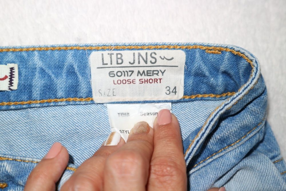 Джинсовые шорты LTB JNS, Junker, летние короткие шортики
