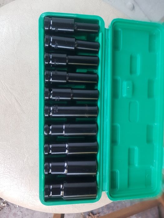 Nasadki udarowe długie 10 szt