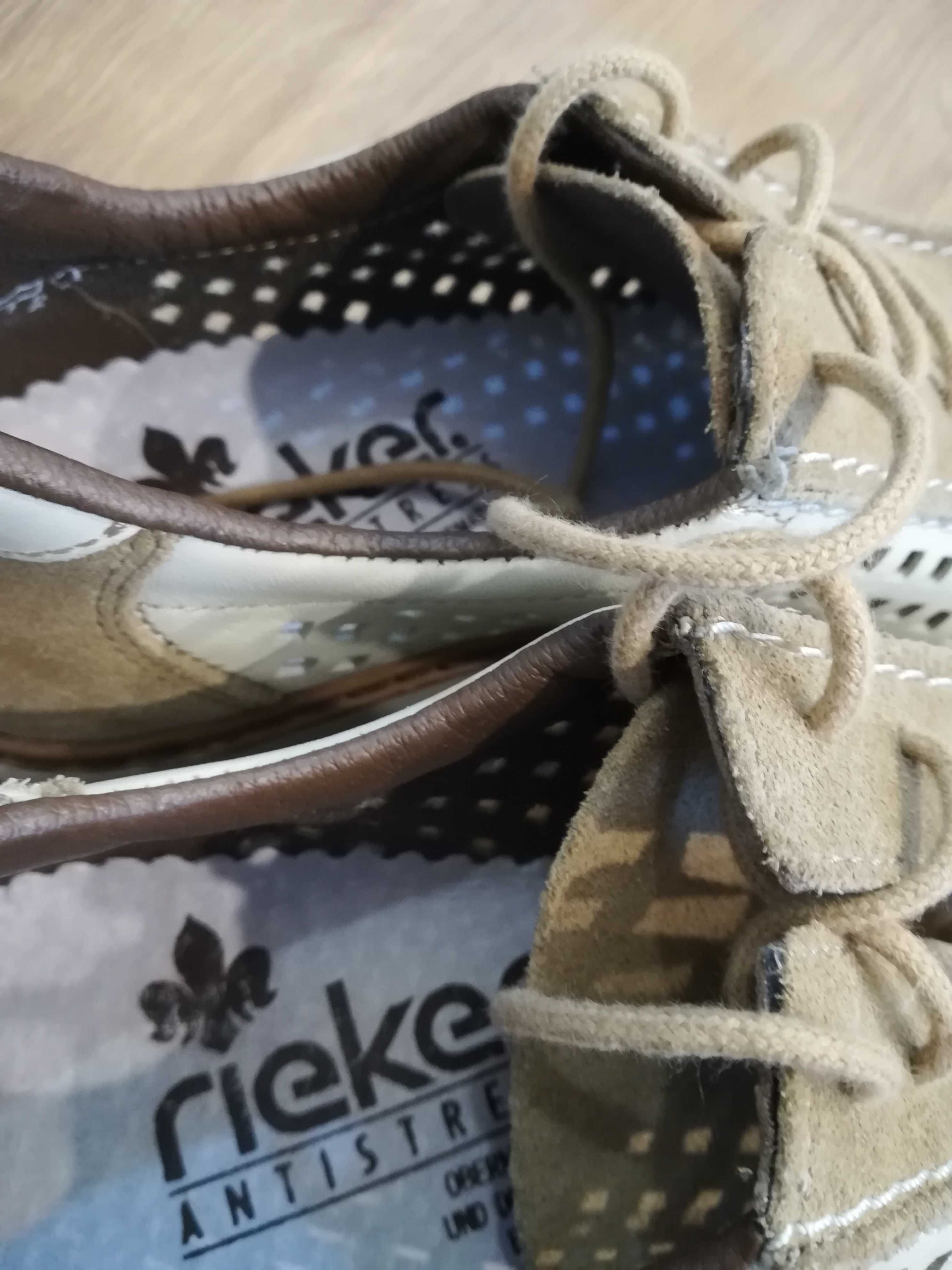 Buty skórzane Rieker rozmiar 36