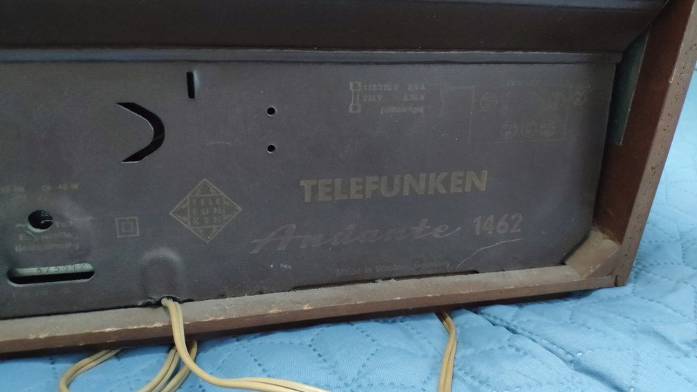 Radio lampowe Telefunken Andante 1462