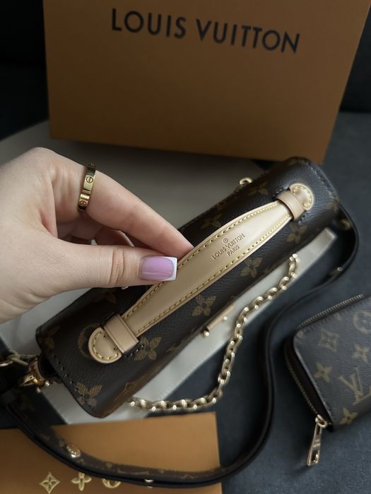 Сумка шкіряна Louis Vuitton Pochette Metis , лв, LV, Jacquemus, coach