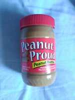 Масло, паста арахисовая, арахісова сладкая Peanut Proud США 453 гр
