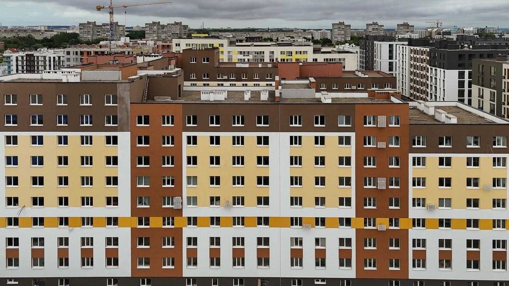 1-й внесок 30%. апартаменти в ЖК "Компаньйон" площа 52.2кв.м від РІЕЛ.