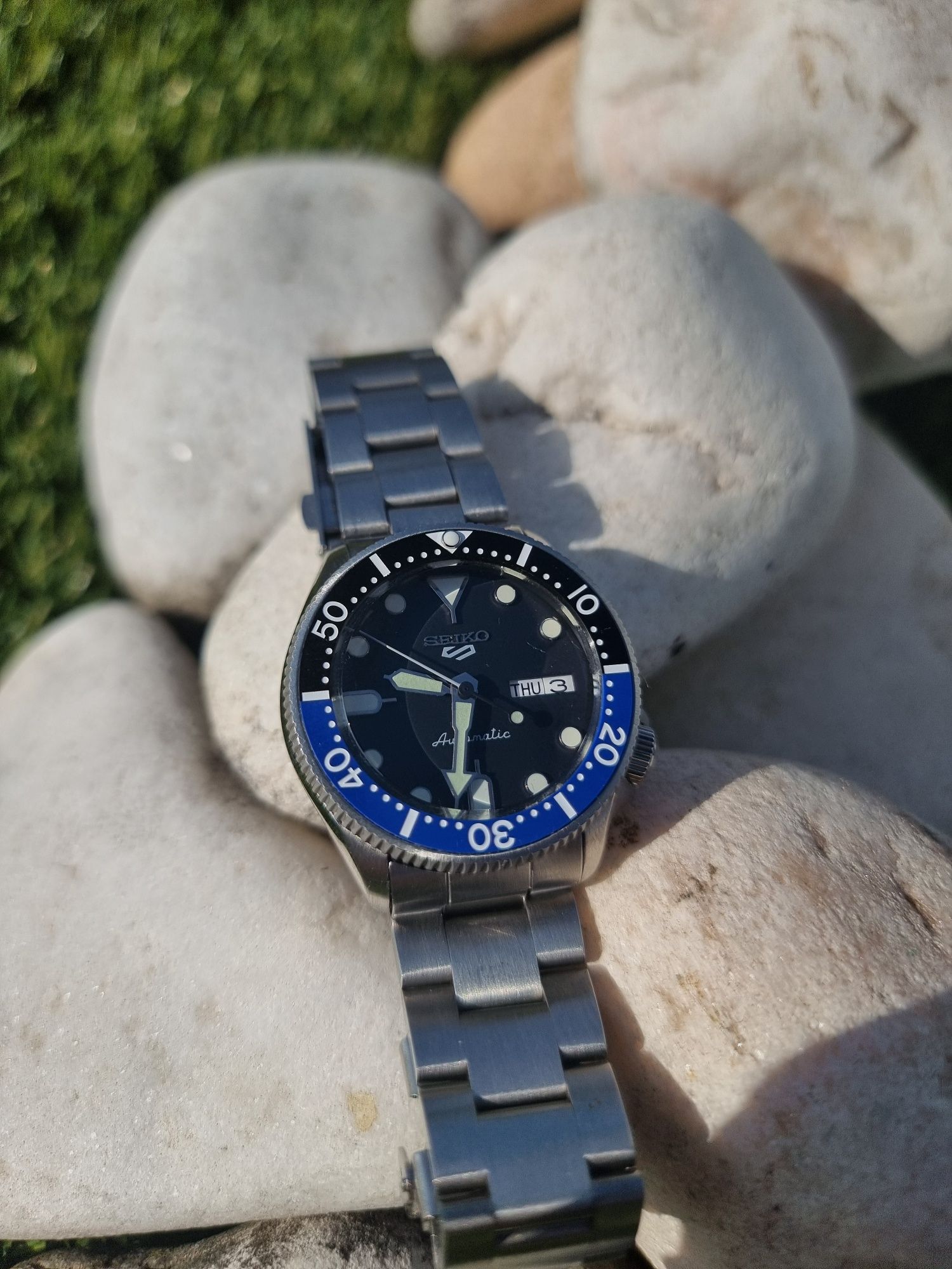 Relógio Seiko automático Mod SKX013/SRPK29