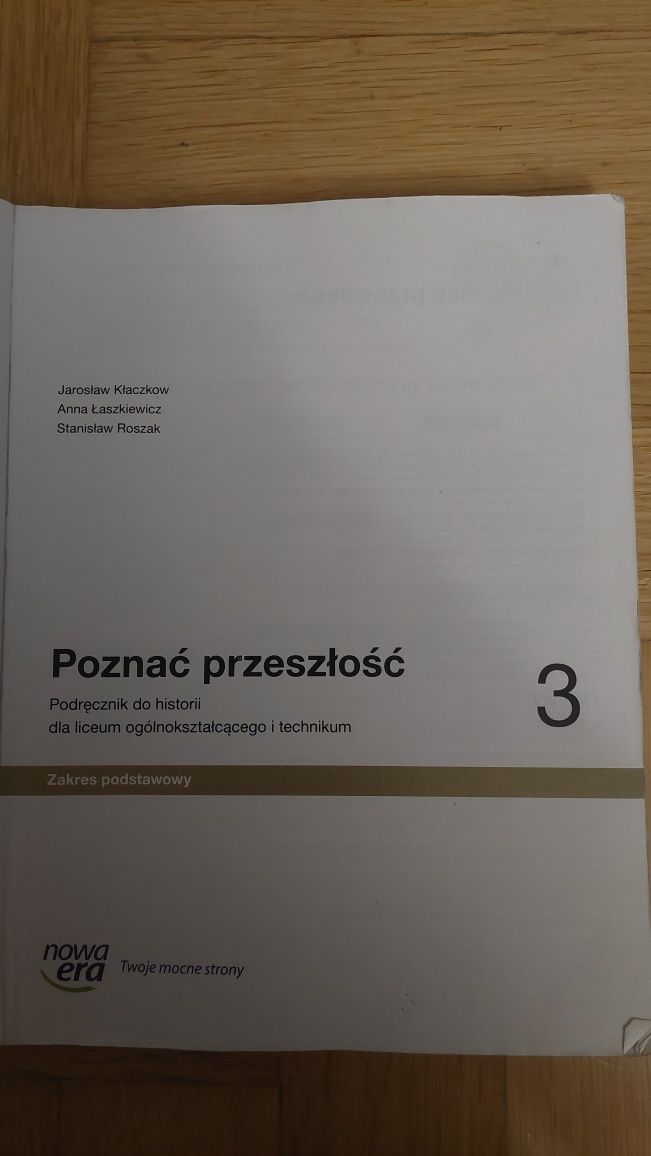 Poznać przeszłość 3 - podręcznik do historii dla LO I technikum