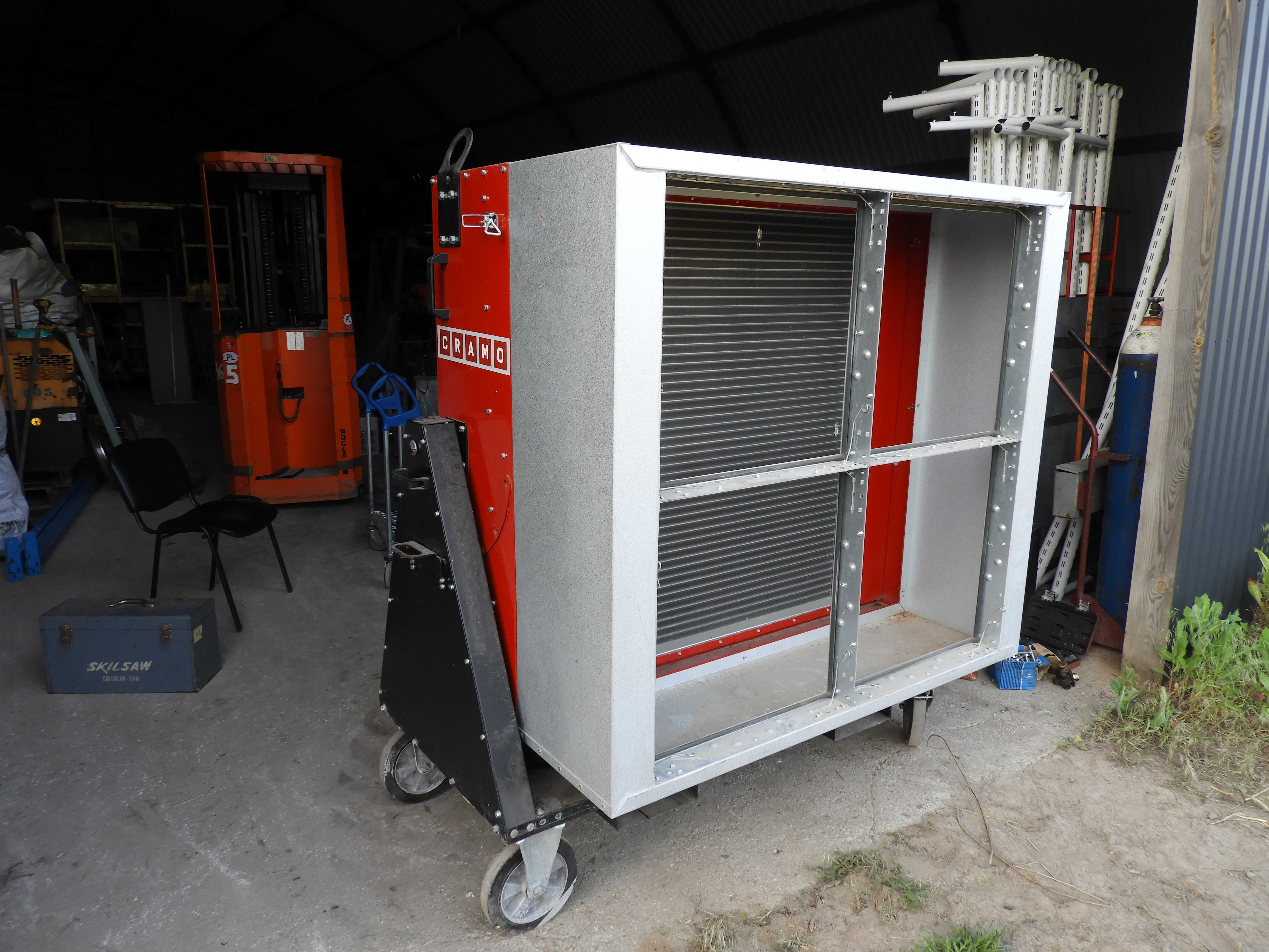 Nagrzewniac wodna, wentylator Cramo Polartherm  WHT 250 Typ 6105