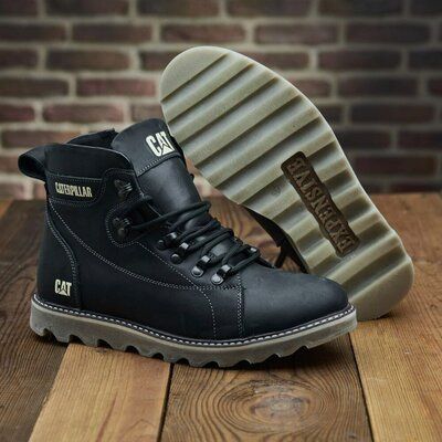 Чоловіче взуття Caterpillar Шкіряне взуття Шкіряні кросівки Зимові кро
