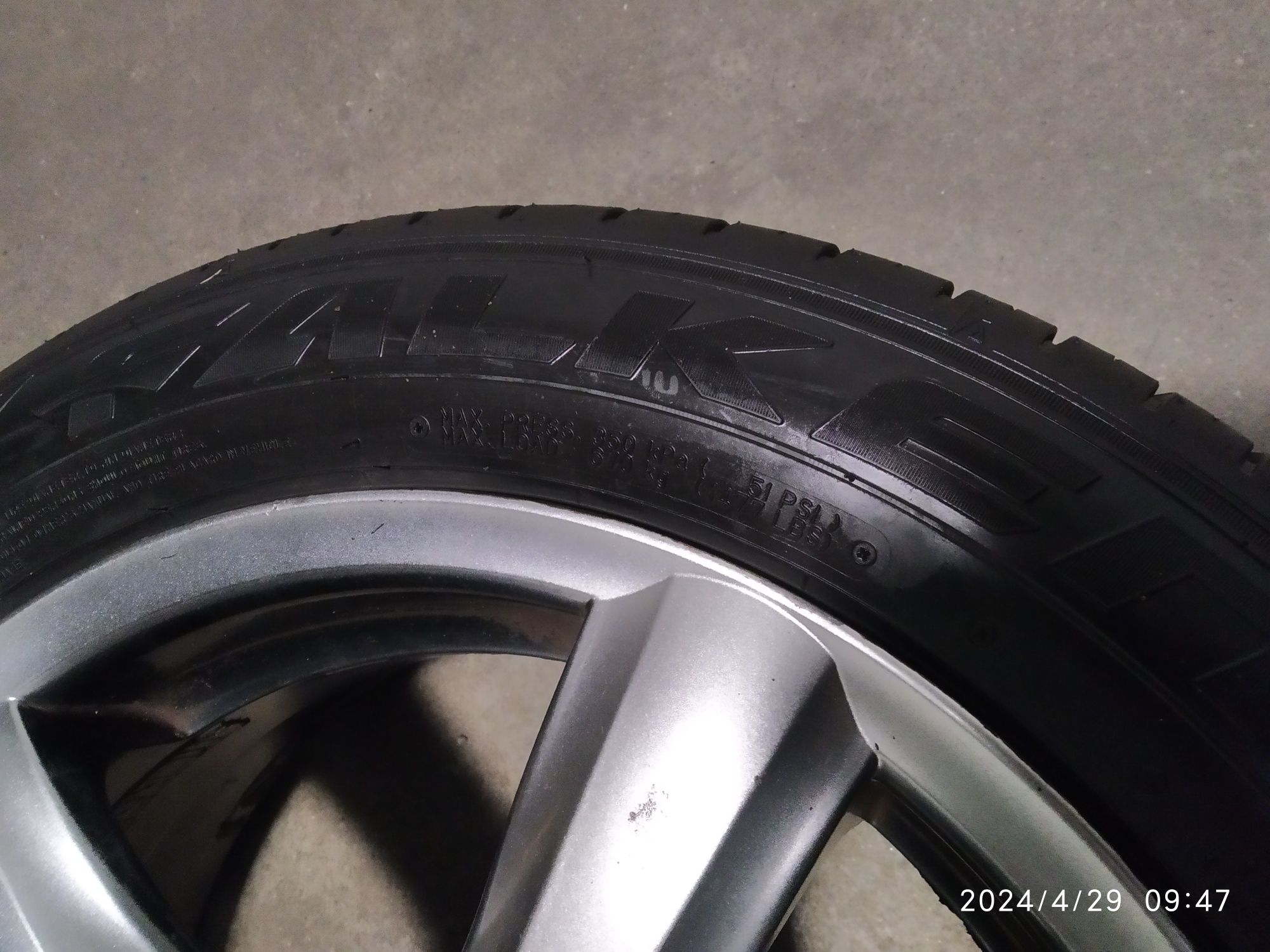 R17 5x114.3 ATT opony letnie r17 215/55 Mitsubishi Mazda Hyundai Honda