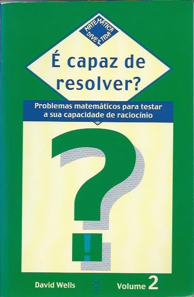 É capaz de resolver? Vol. 2_David Wells_Replicação