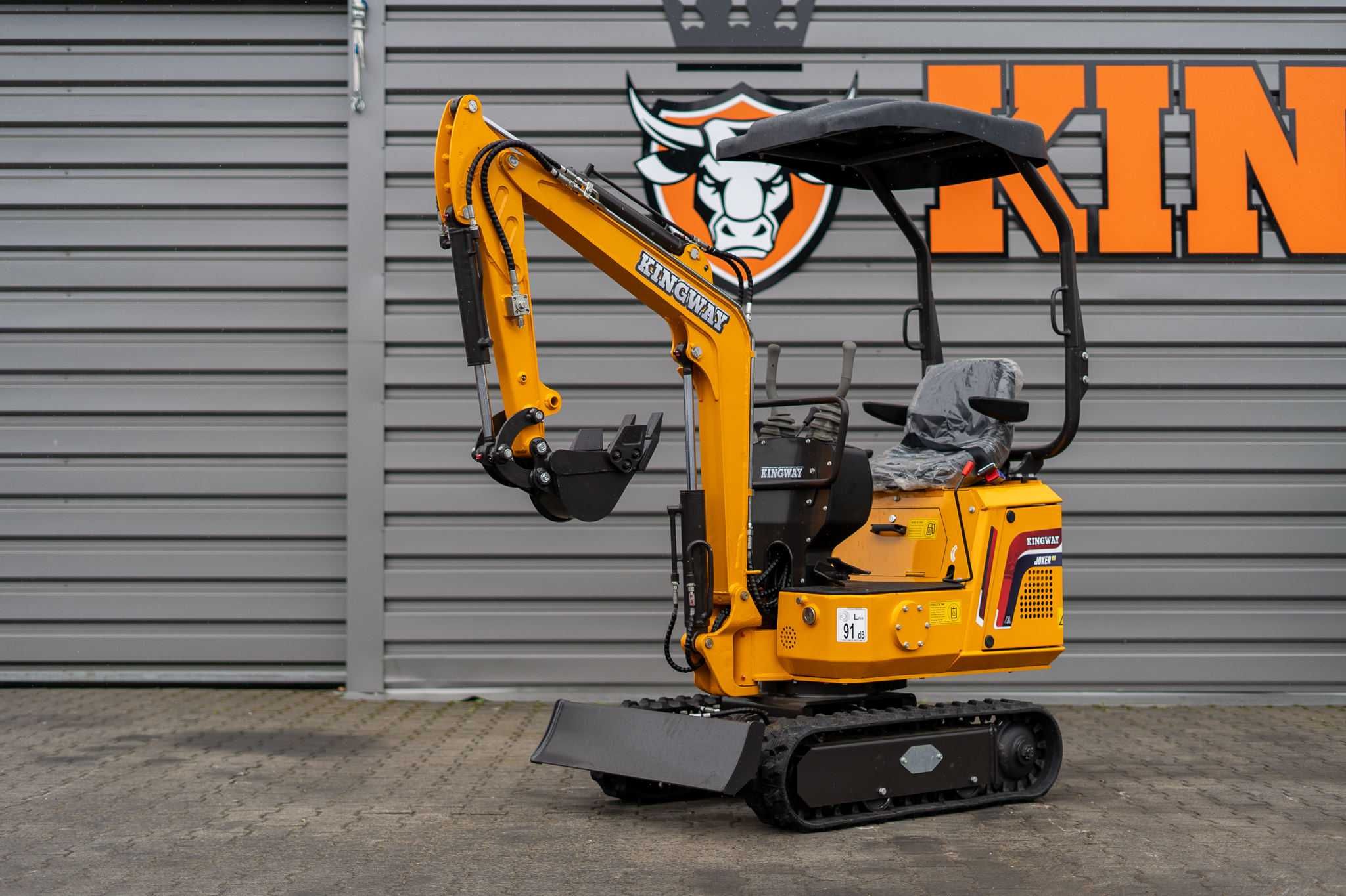 Minikoparka KINGWAY JOKER RS- Skrętne Ramie Model NA 2025r NOWA
