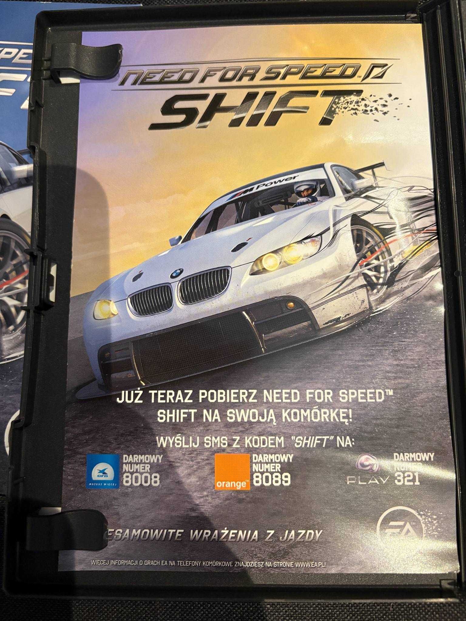 Need For Speed Shift (NFS) polskie wydanie na PC