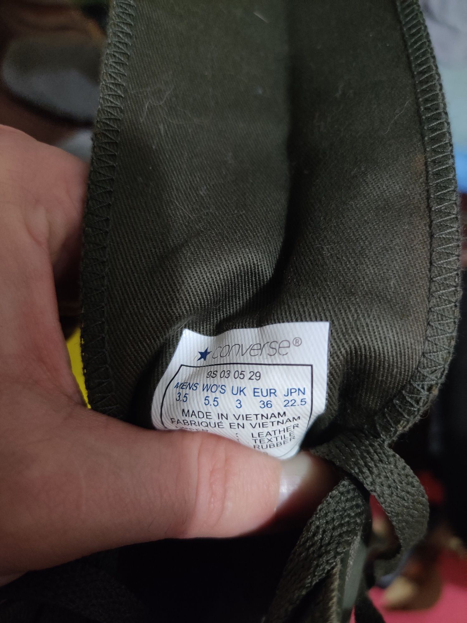 Високі кеди конверс оригінал Converse all star 36 розмір