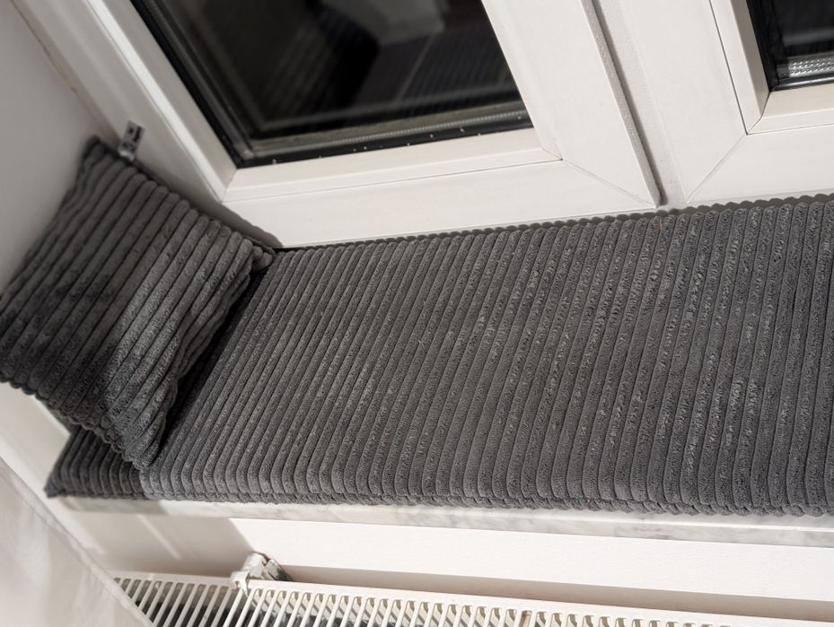 Legowisko na parapet dla kota – sztruks kolory, wysyłka cała Polska