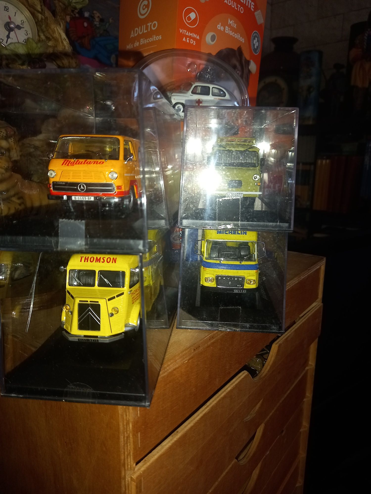 5 miniaturas escala 1/43