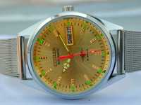 Relógio de pulso masculino Citizen vintage automático data do dia