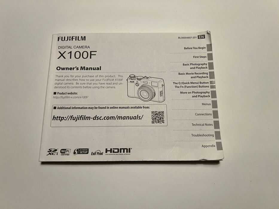 Aparat FujiFilm X100F Czarny Idealny stan