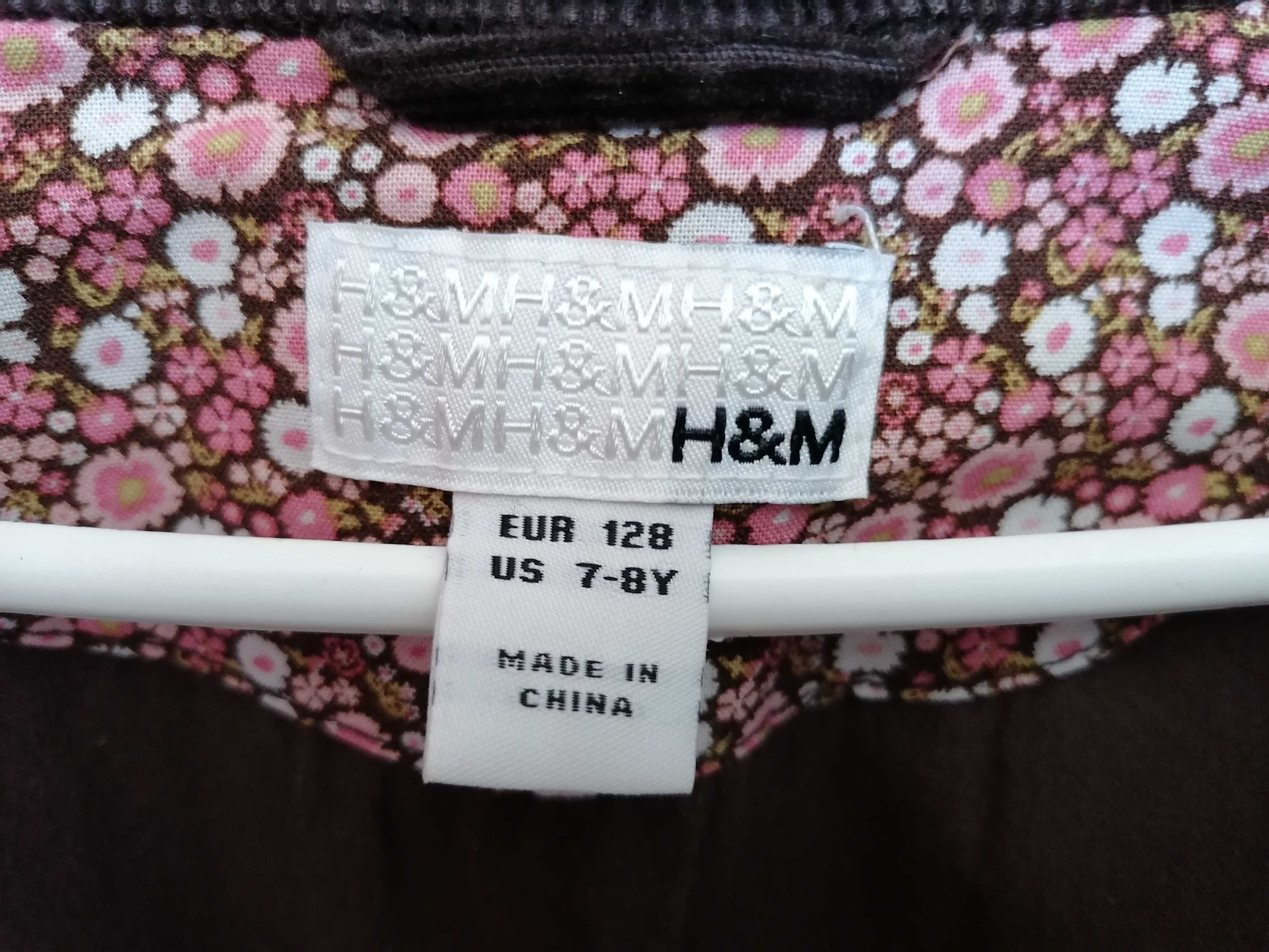 Marynarka dziewczęca sztruksowa H&M rozm. 128