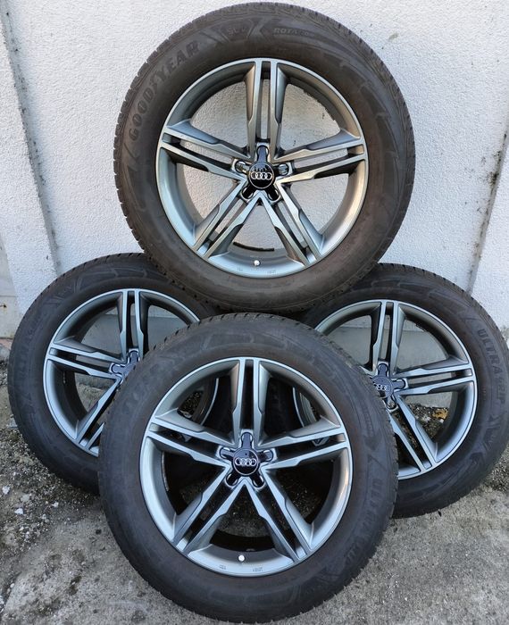 Felgi z oponami zimowymi Audi Q7 Q8 8x19 ET30 5x112