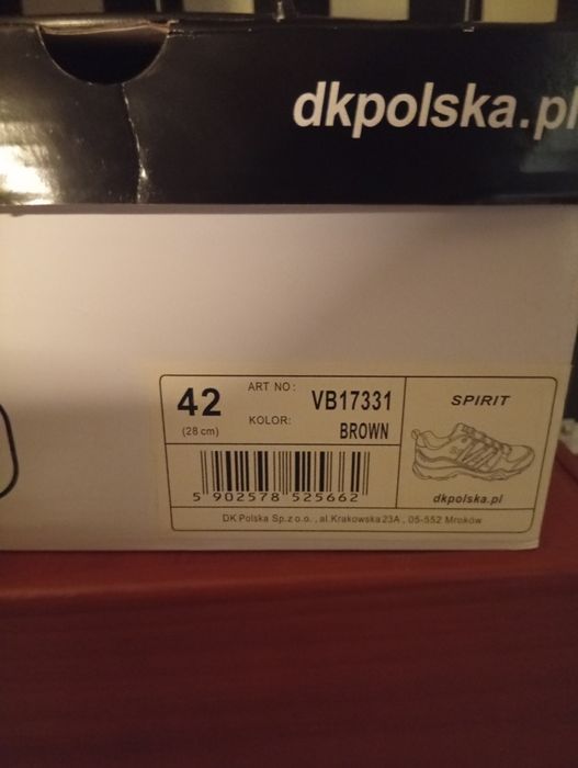 Buty trekkingowe męskie.