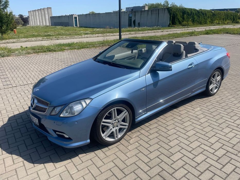 Mercedes-Benz Klasa E Ładne Cabrio
