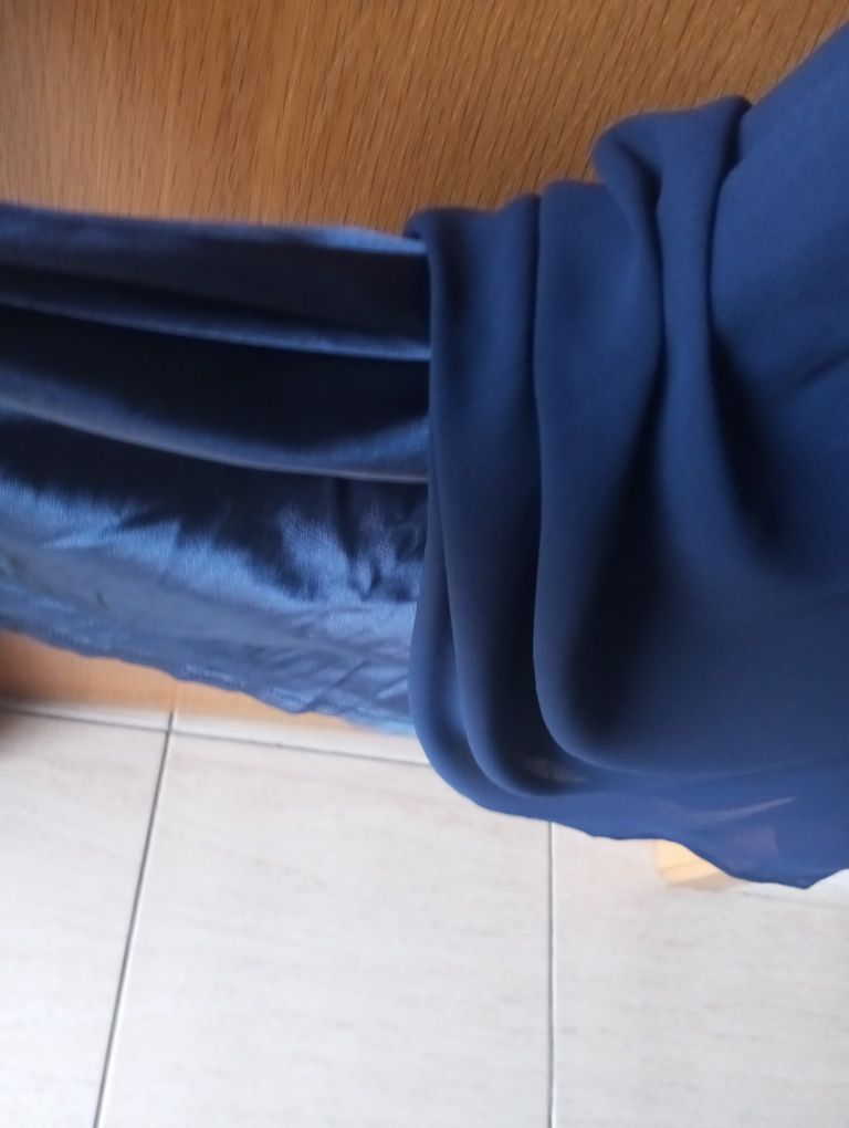 Vestido de cerimónia Azul