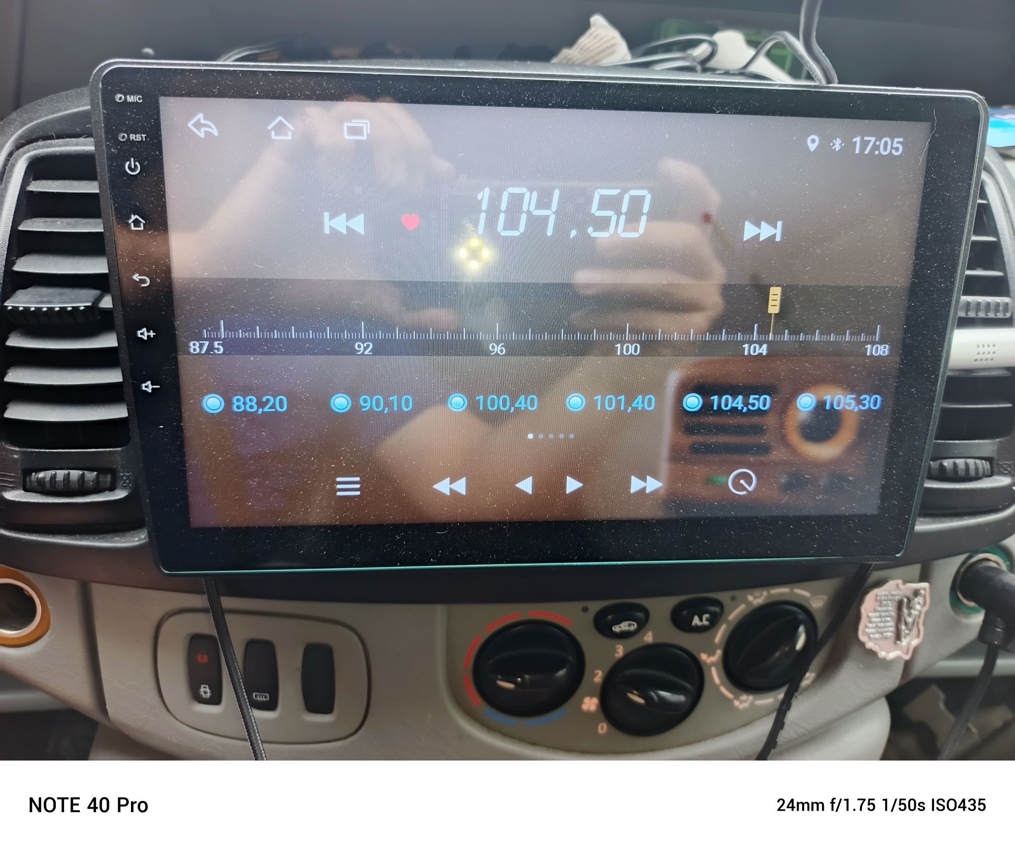 Radio chińskie android 10 cali