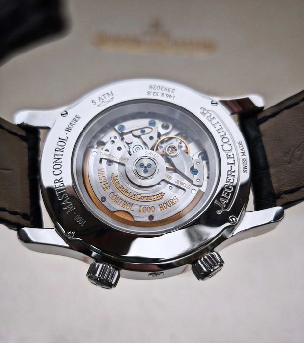 Jaeger LeCoultre Master Geographic World Automatic Swiss + Service GLC