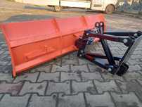 Pług do śniegu z płytą montażową do mini traktorów 150cm roboczej max