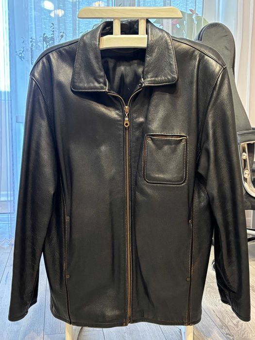 Куртка шкіряна чоловіча