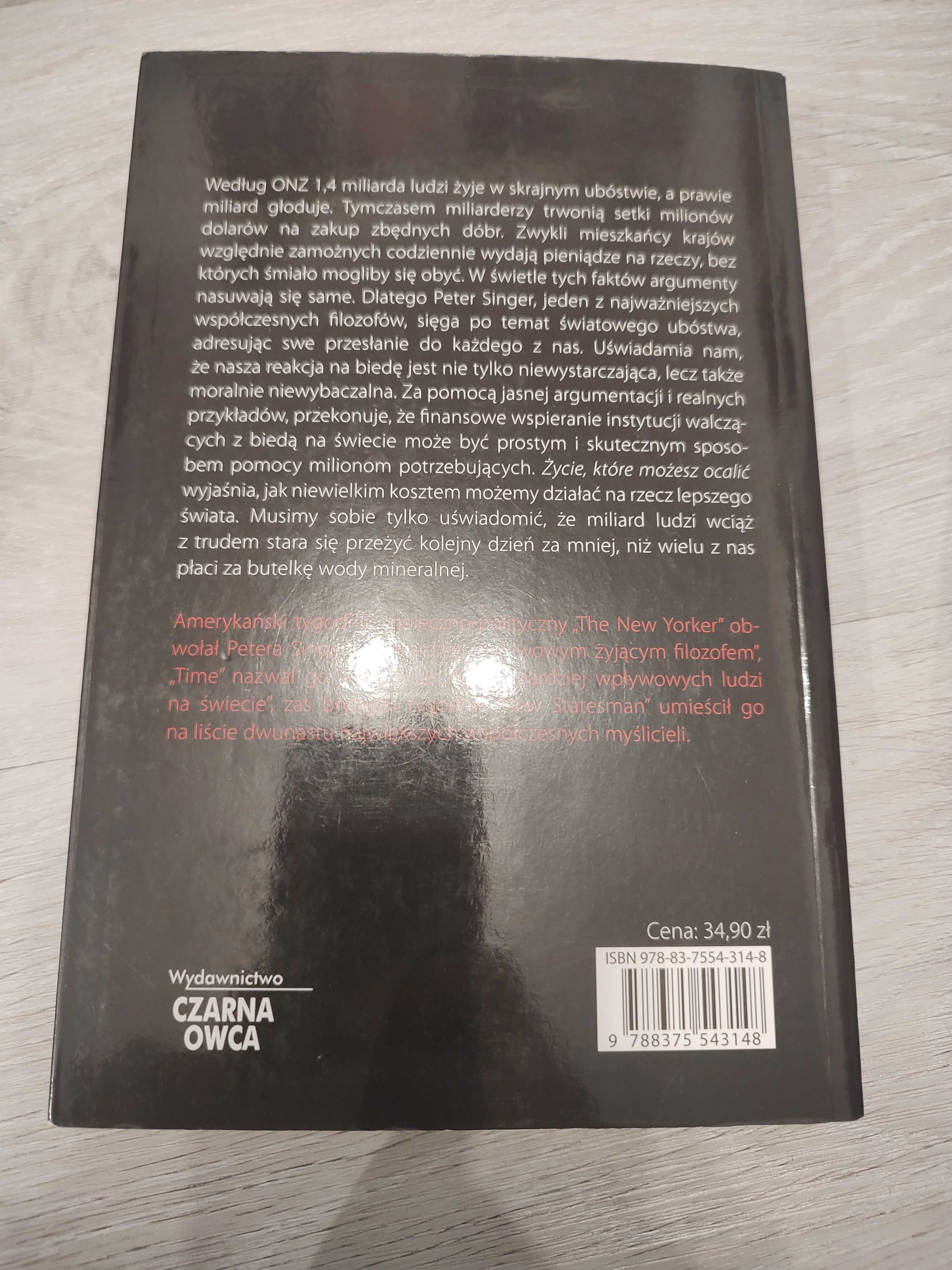 Życie które możesz ocalić - Peter Singer
